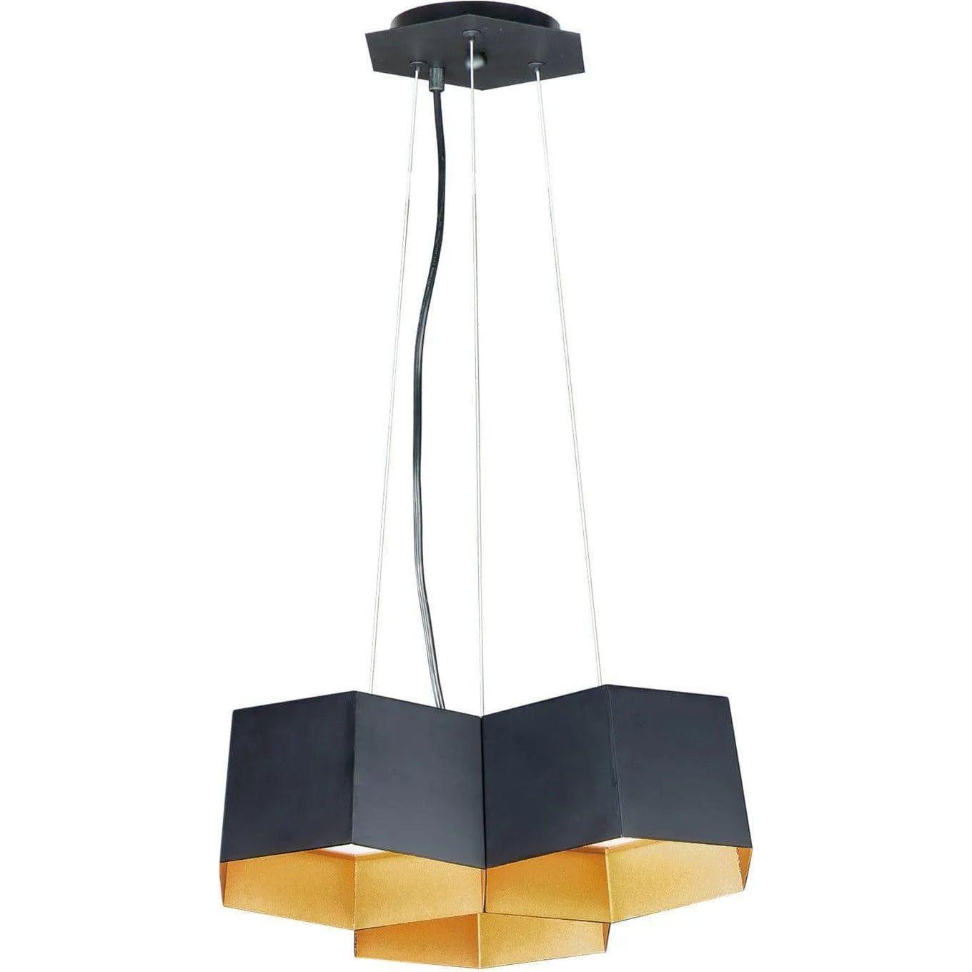 Maxim Lighting - Honeycomb LED Chandelier - 30334BKGLD - Canada Light Shop