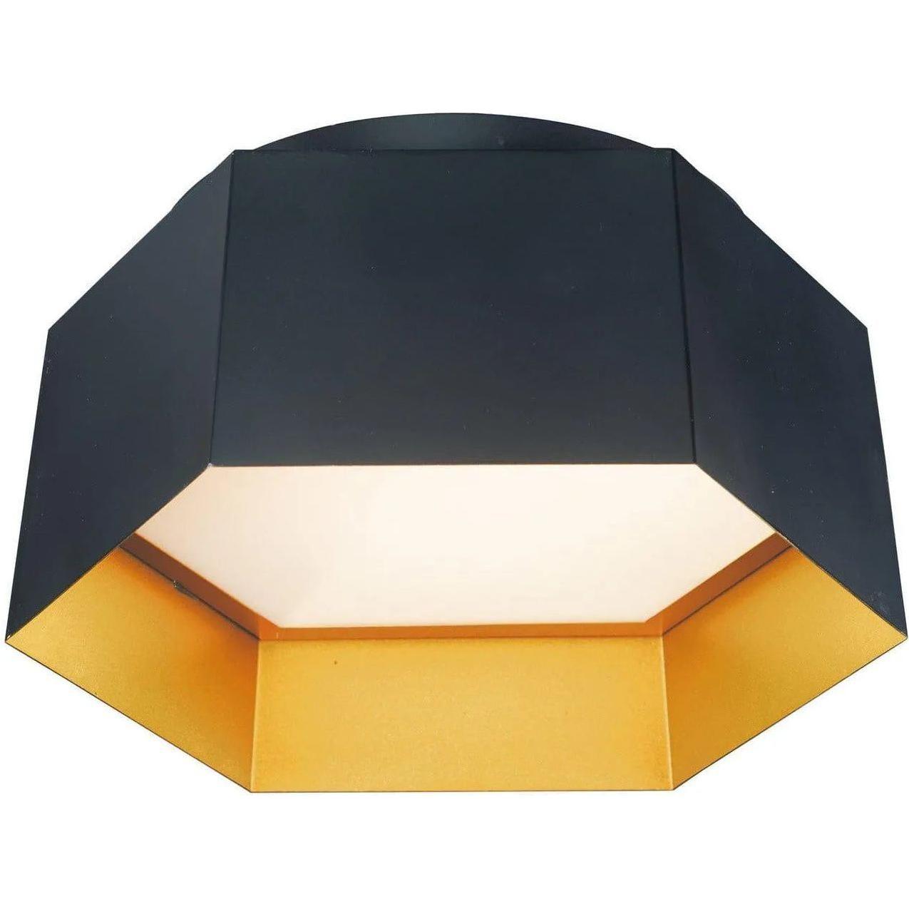 Maxim Lighting - Honeycomb LED Flush Mount - 30330BKGLD - Canada Light Shop