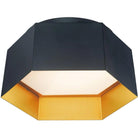 Maxim Lighting - Honeycomb LED Flush Mount - 30330BKGLD - Canada Light Shop