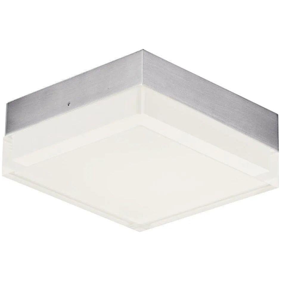 Maxim Lighting - Illuminaire II Square LED Flush Mount - 57686CLFTSN - Canada Light Shop
