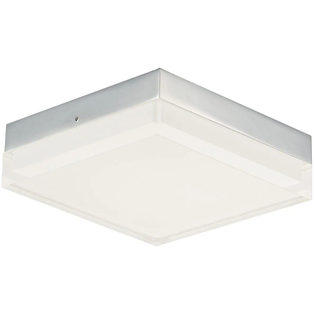 Maxim Lighting - Illuminaire II Square LED Flush Mount - 57687CLFTPC - Canada Light Shop