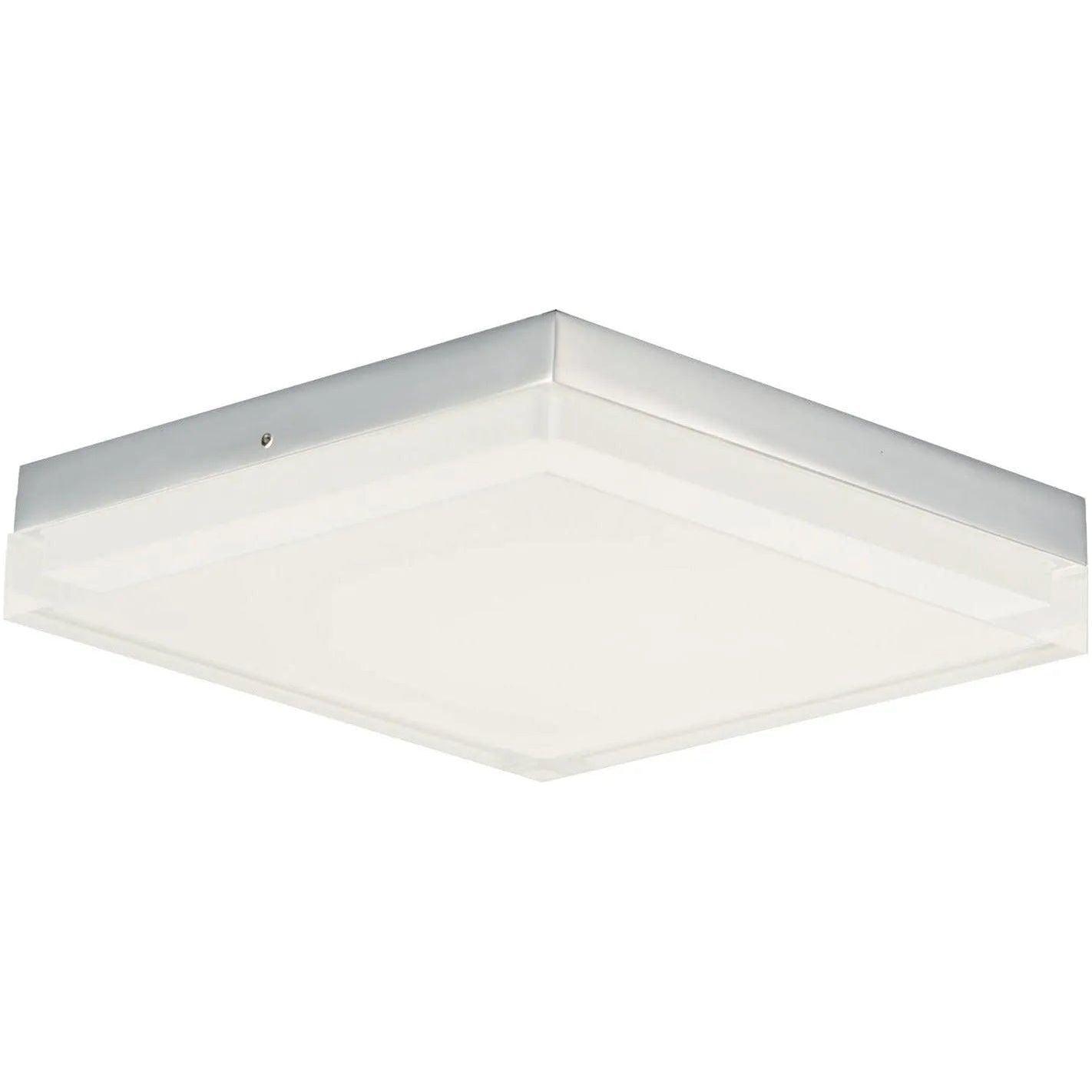 Maxim Lighting - Illuminaire II Square LED Flush Mount - 57689CLFTPC - Canada Light Shop