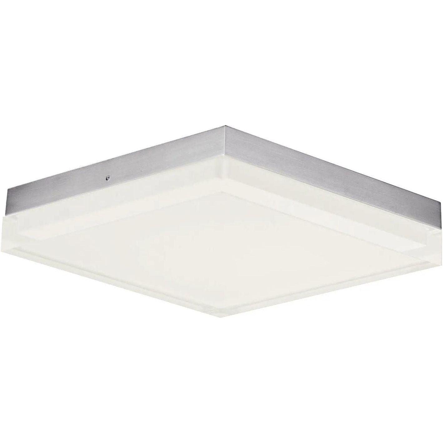 Maxim Lighting - Illuminaire II Square LED Flush Mount - 57689CLFTSN - Canada Light Shop
