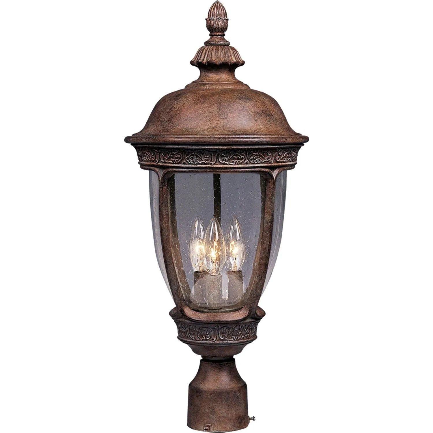 Maxim Lighting - Knob Hill DC Outdoor Pole/Post Lantern - 3460CDSE - Canada Light Shop