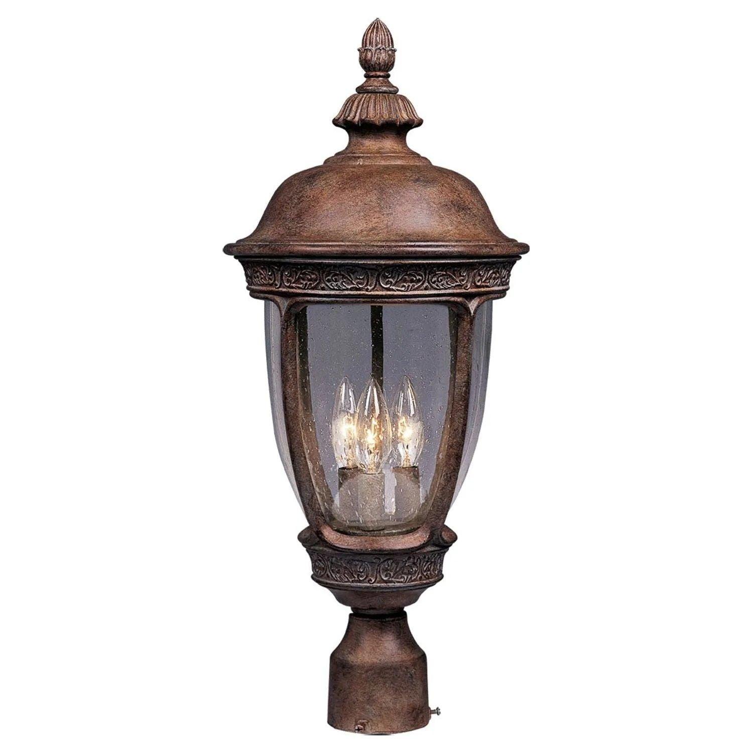 Maxim Lighting - Knob Hill DC Outdoor Pole/Post Lantern - 3461CDSE - Canada Light Shop