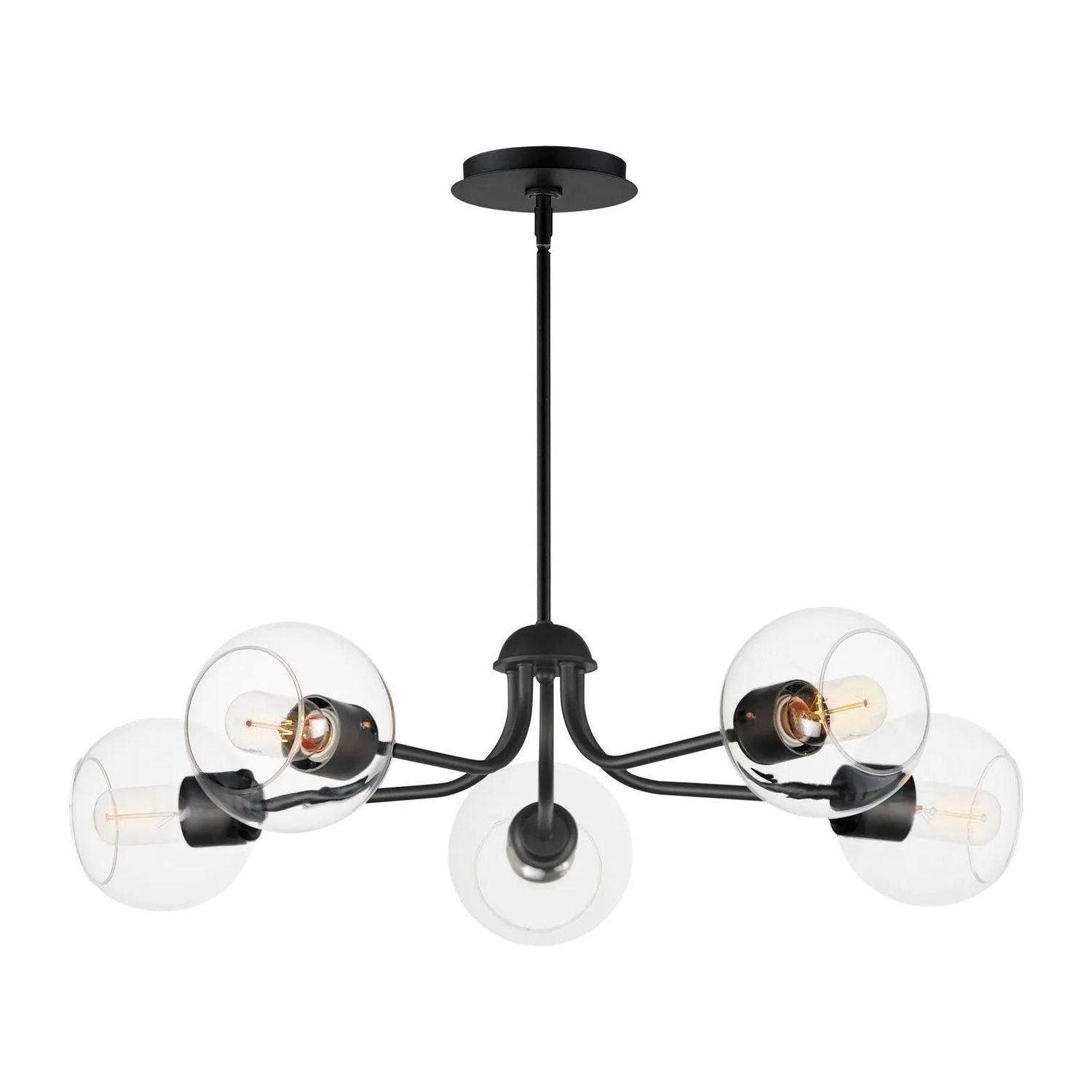Maxim Lighting - Knox Chandelier - 21635CLBK - Canada Light Shop