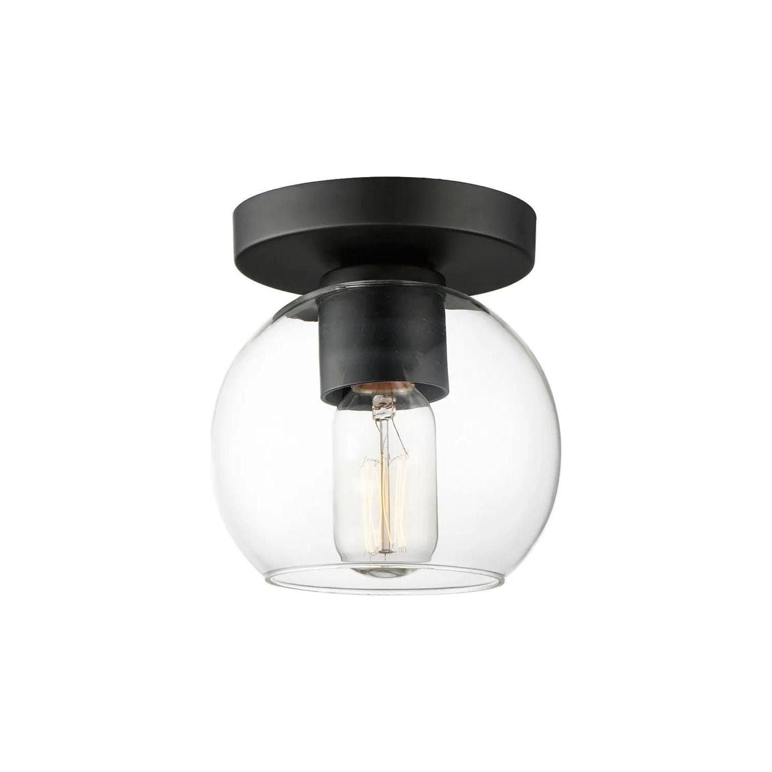 Maxim Lighting - Knox Flush Mount - 21630CLBK - Canada Light Shop