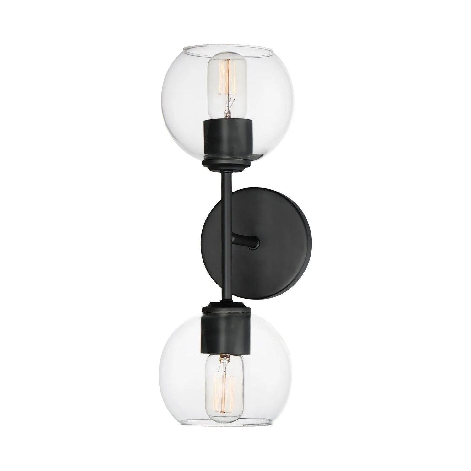 Maxim Lighting - Knox Wall Sconce - 21632CLBK - Canada Light Shop