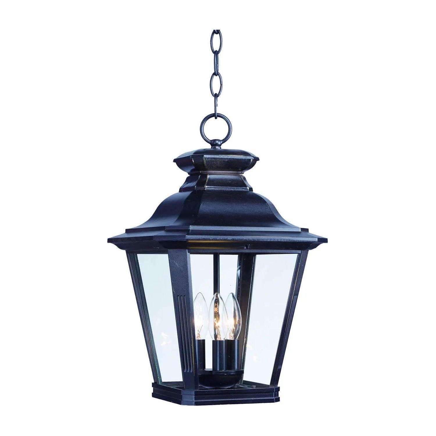 Maxim Lighting - Knoxville Outdoor Hanging Lantern - 1139CLBZ - Canada Light Shop