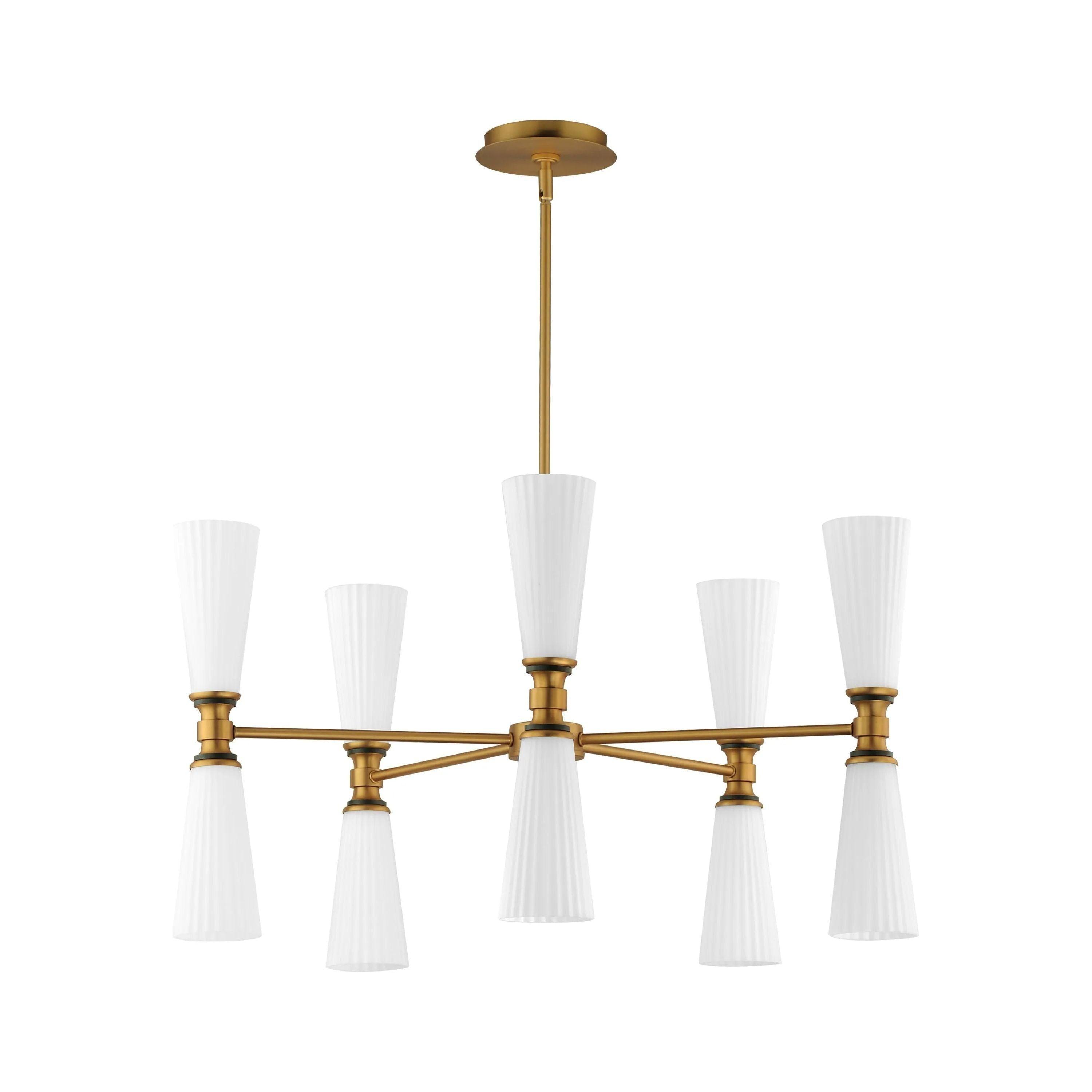Maxim Lighting - Krevat Chandelier - 24825SWBKNAB - Canada Light Shop