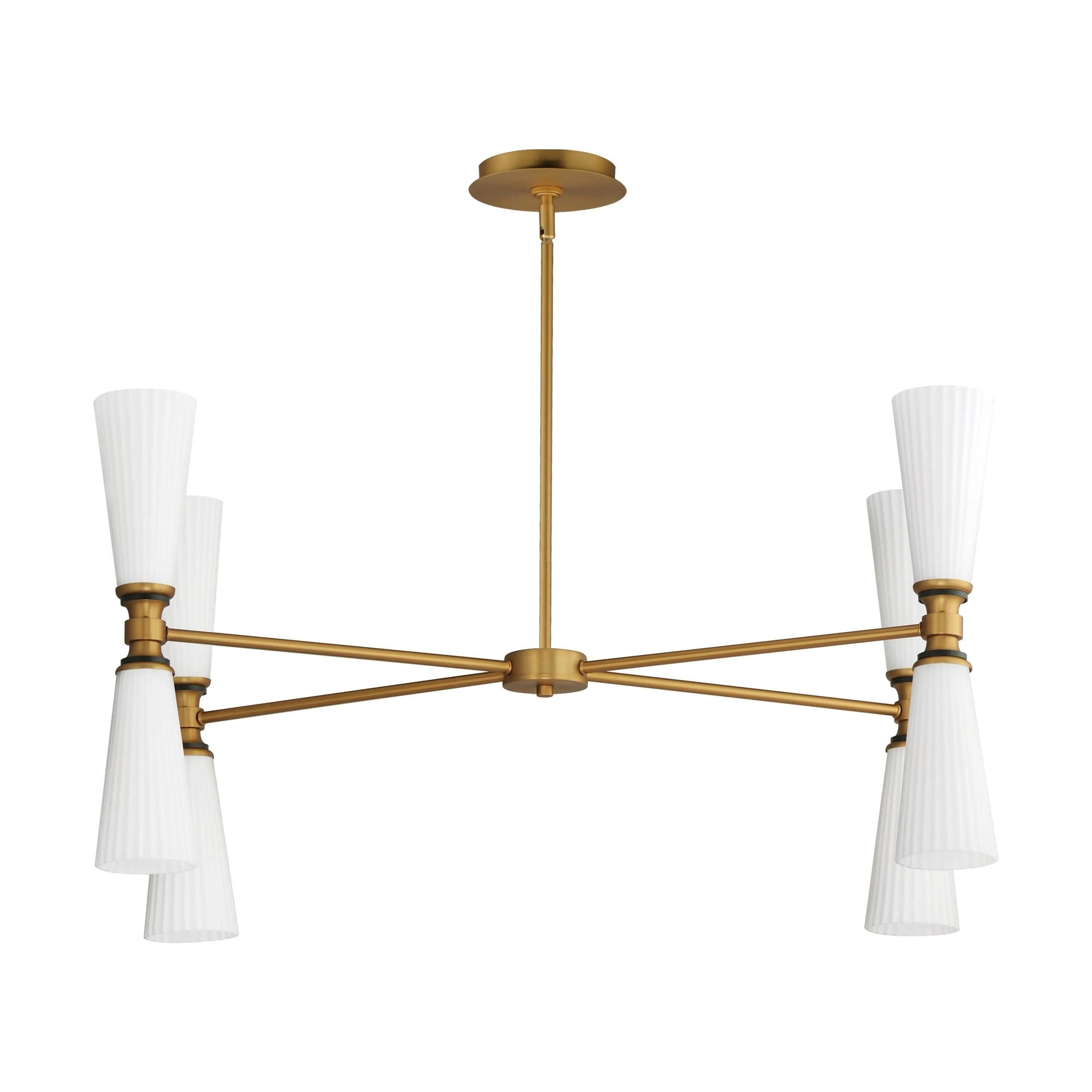 Maxim Lighting - Krevat Chandelier - 24828SWBKNAB - Canada Light Shop