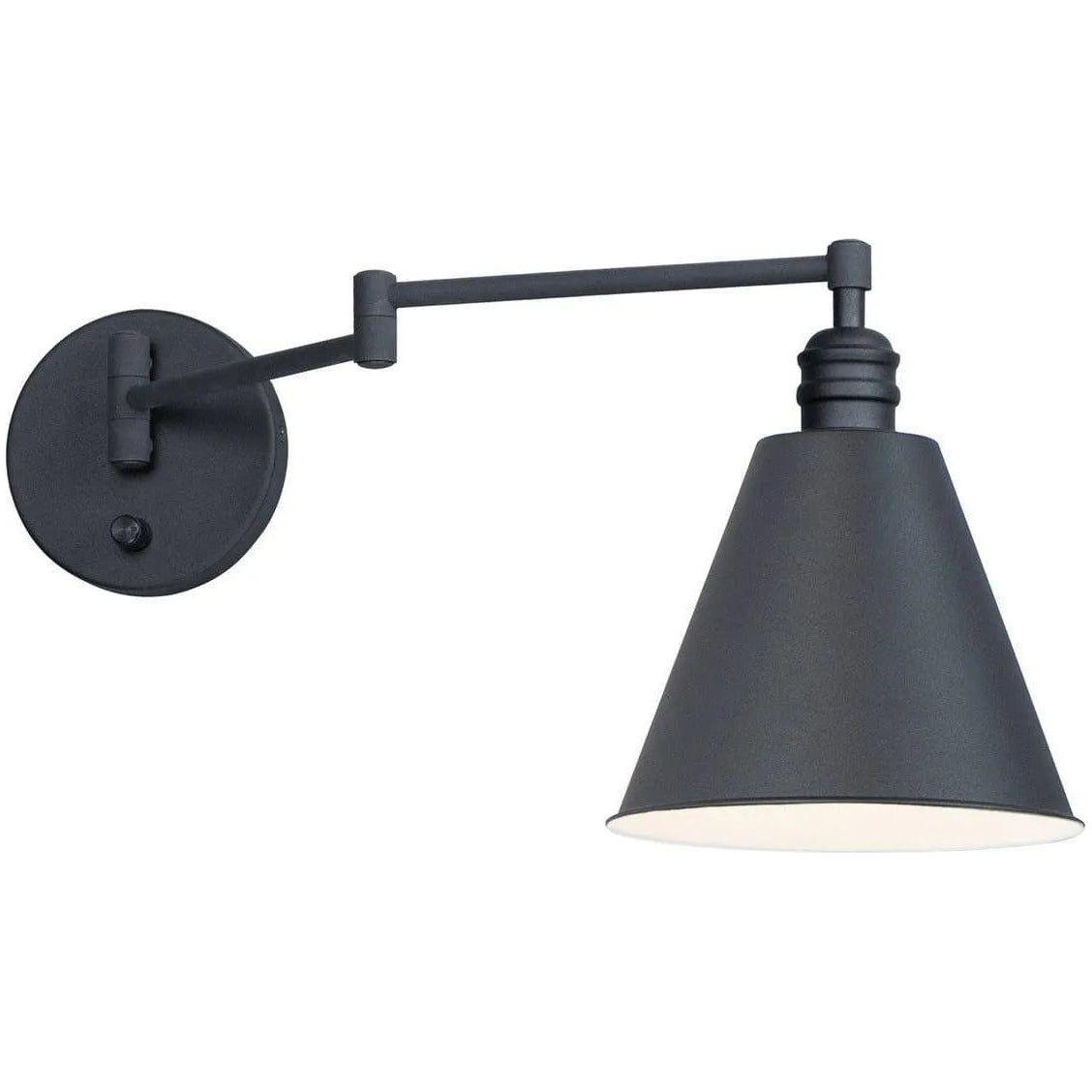 Maxim Lighting - Library Wall Sconce - 12220BK - Canada Light Shop