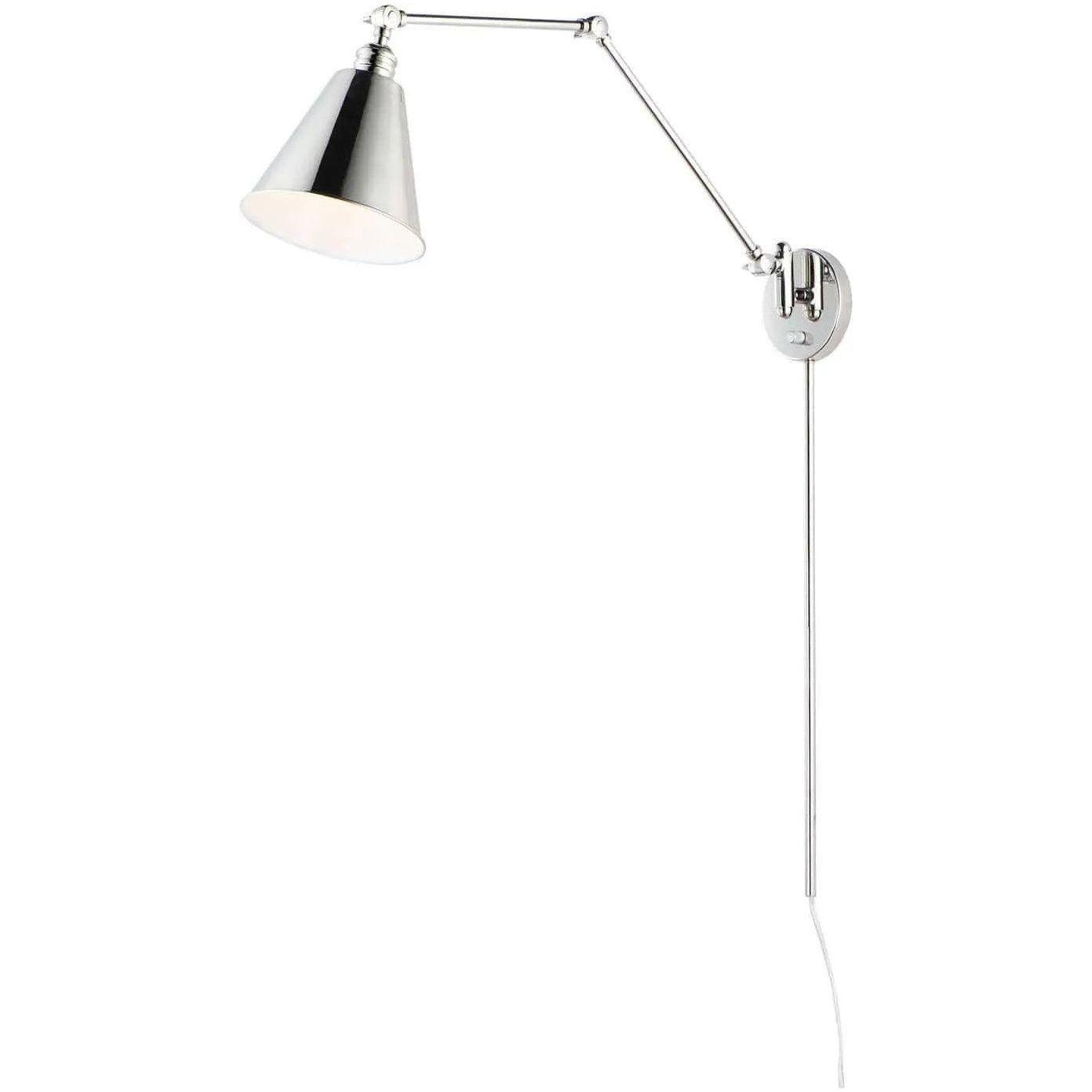 Maxim Lighting - Library Wall Sconce - 12224PN - Canada Light Shop