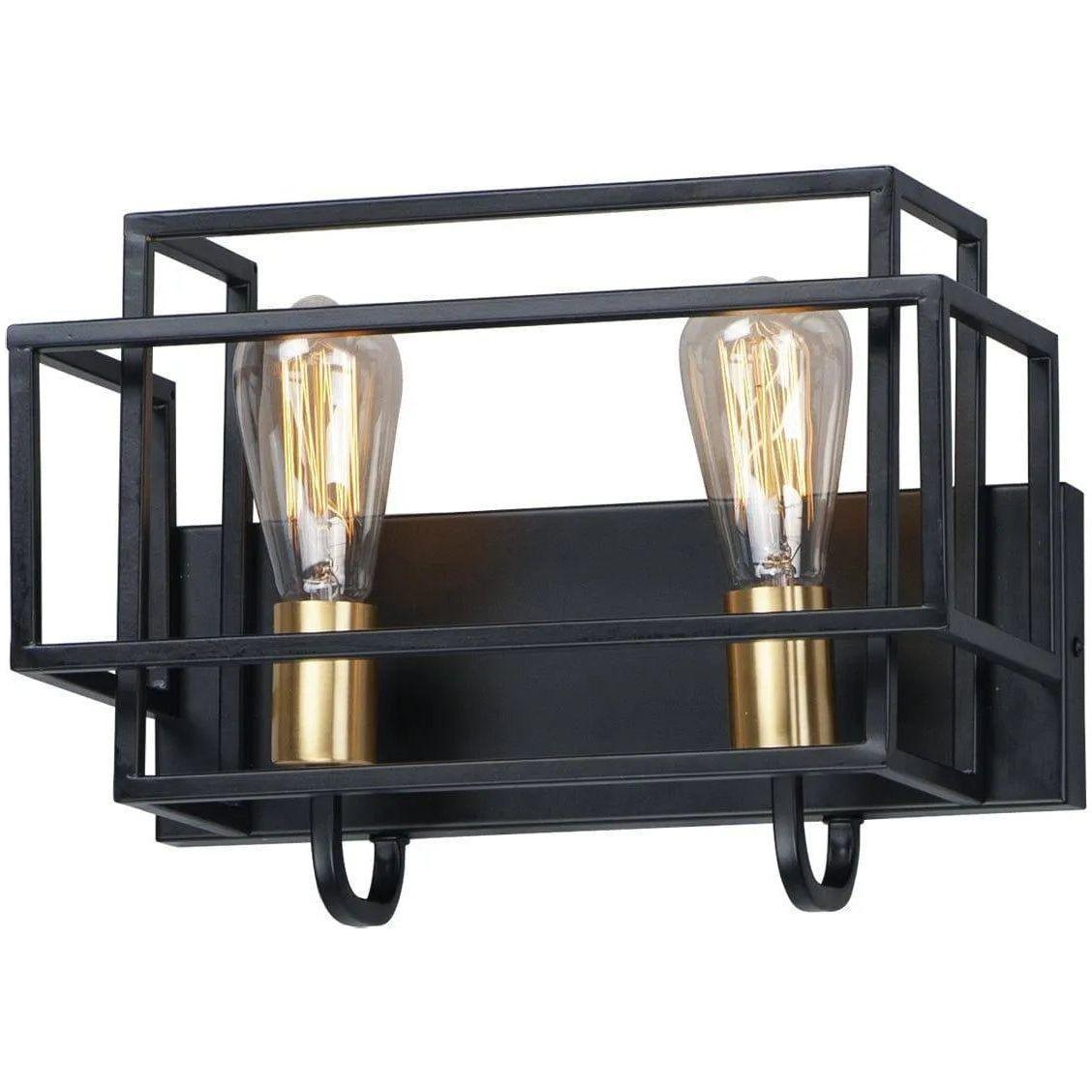 Maxim Lighting - Liner Bath Vanity - 10242BKSBR - Canada Light Shop