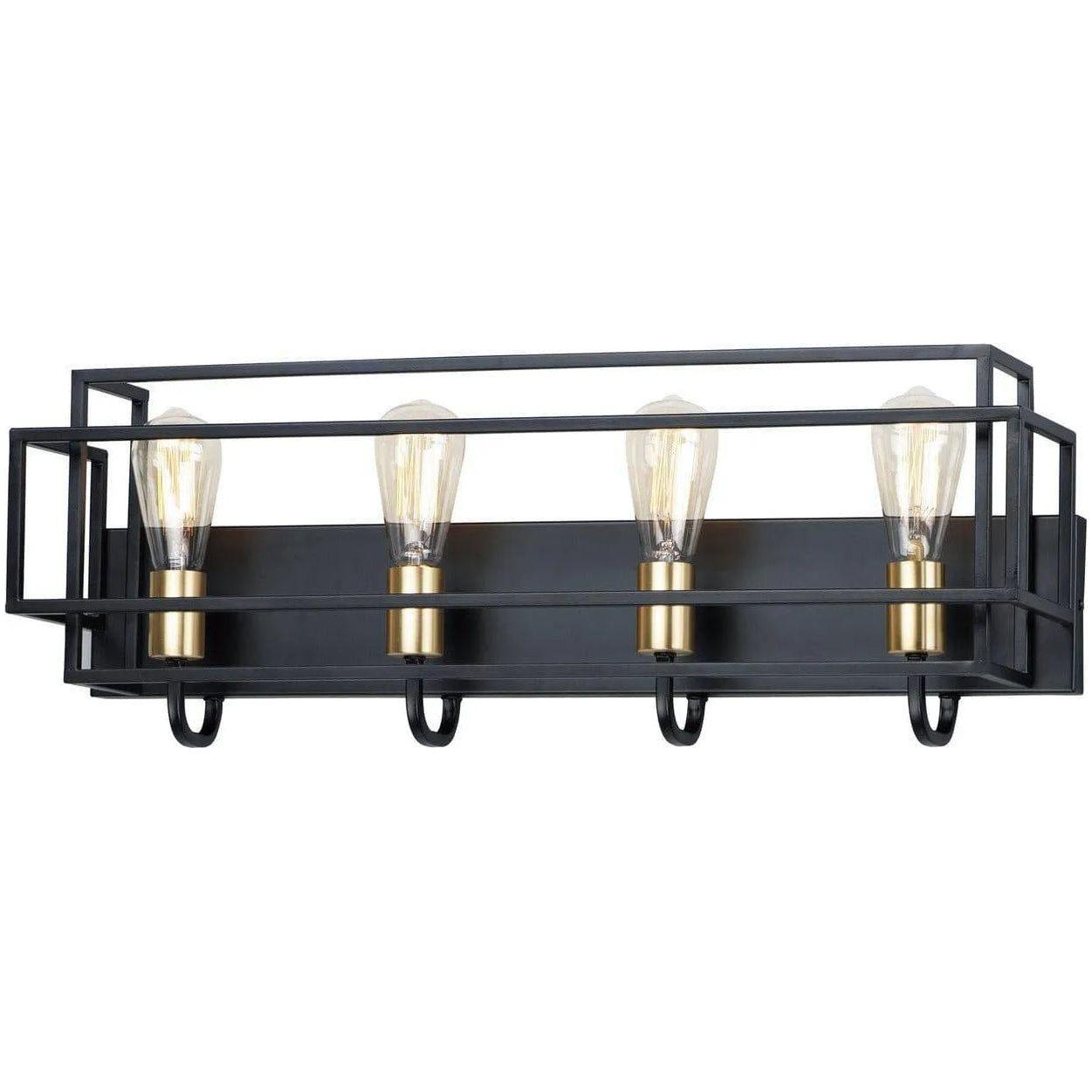 Maxim Lighting - Liner Bath Vanity - 10244BKSBR - Canada Light Shop