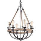 Maxim Lighting - Lodge Chandelier - 20335WOBZ - Canada Light Shop