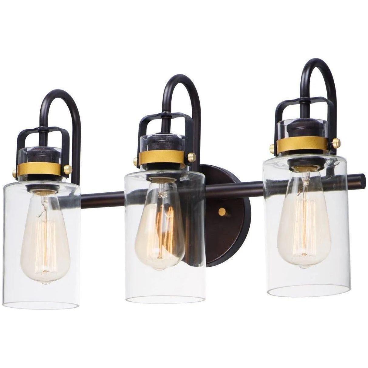 Maxim Lighting - Magnolia Bath Vanity - 30172CLBZGLD - Canada Light Shop