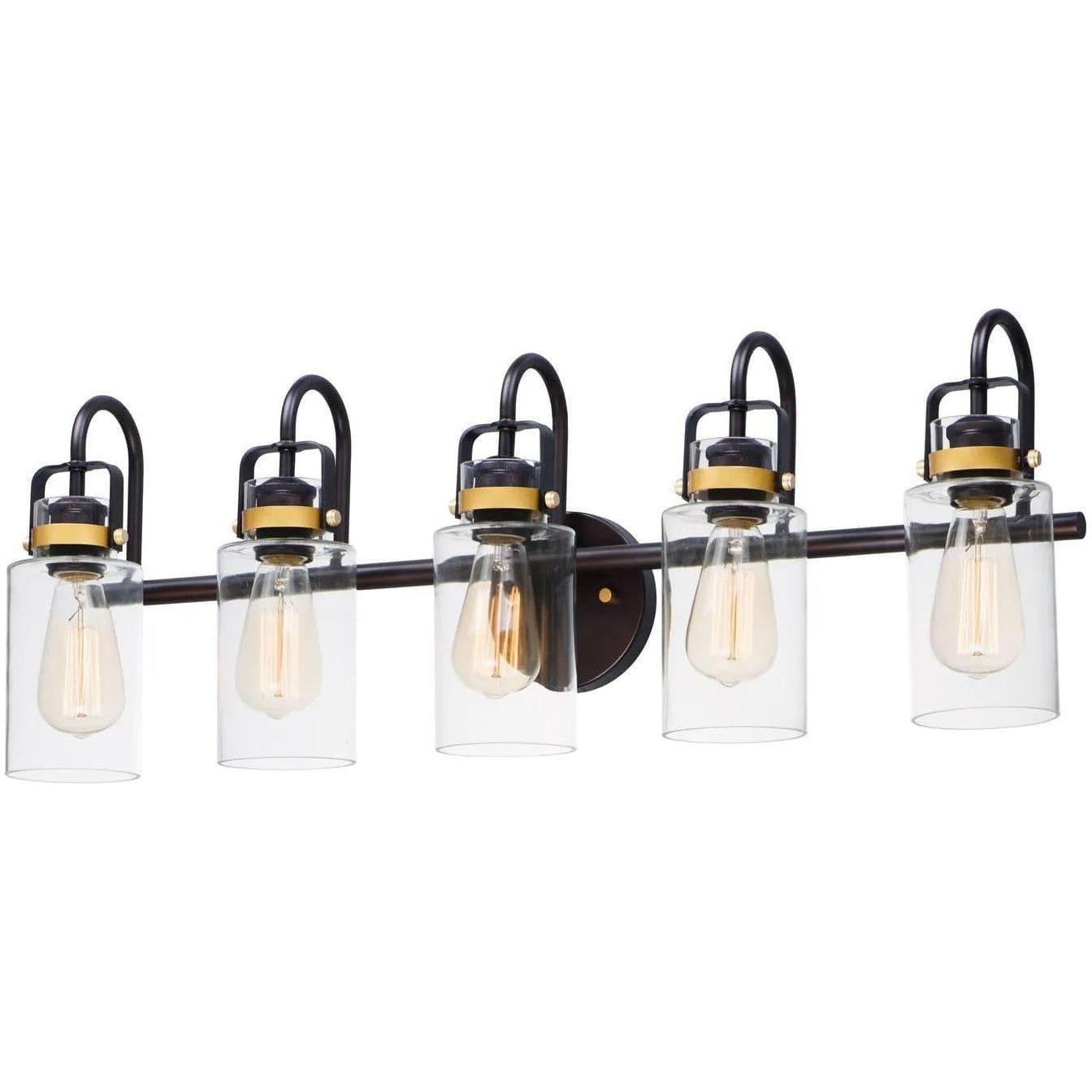 Maxim Lighting - Magnolia Bath Vanity - 30173CLBZGLD - Canada Light Shop