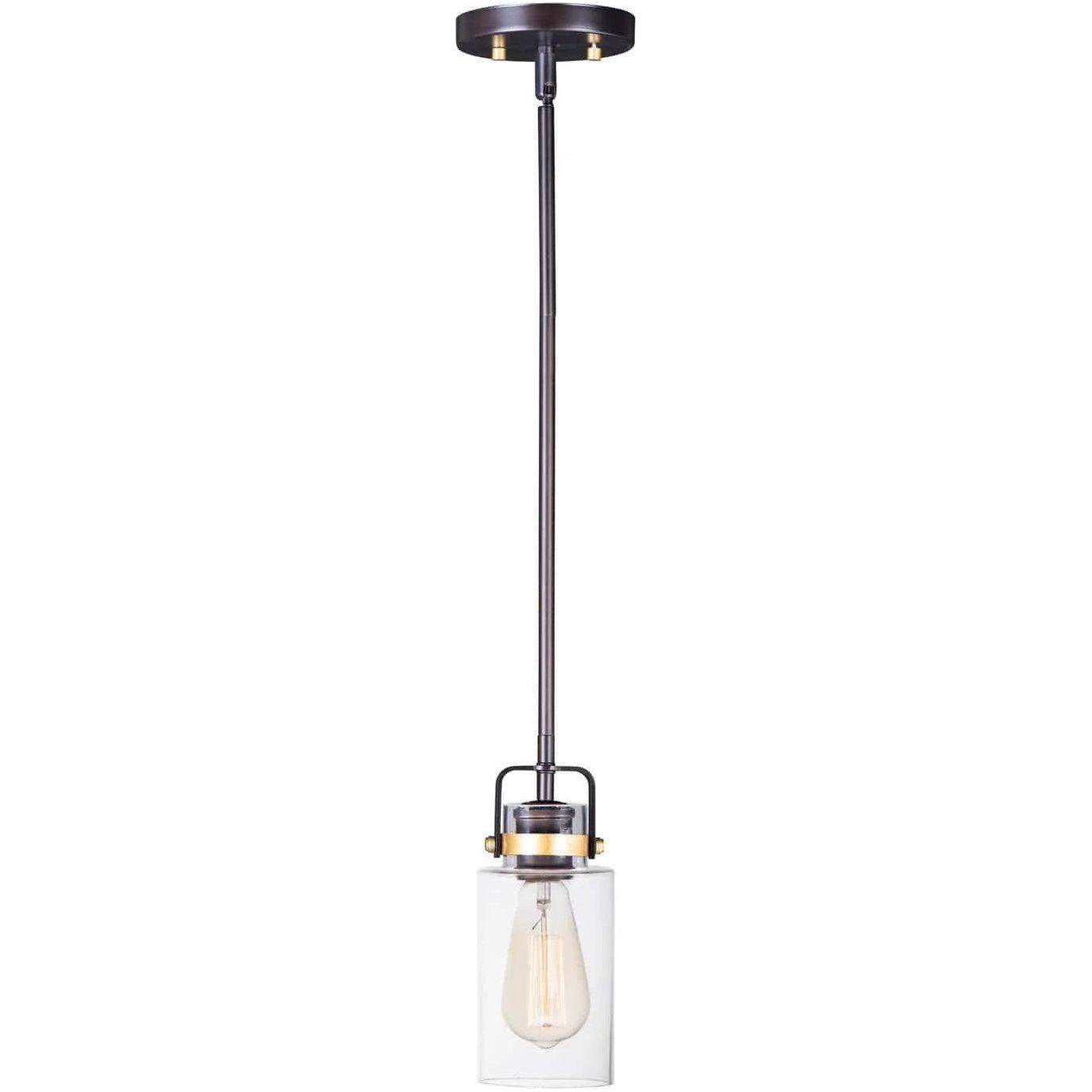 Maxim Lighting - Magnolia Pendant - 91070CLBZGLD - Canada Light Shop