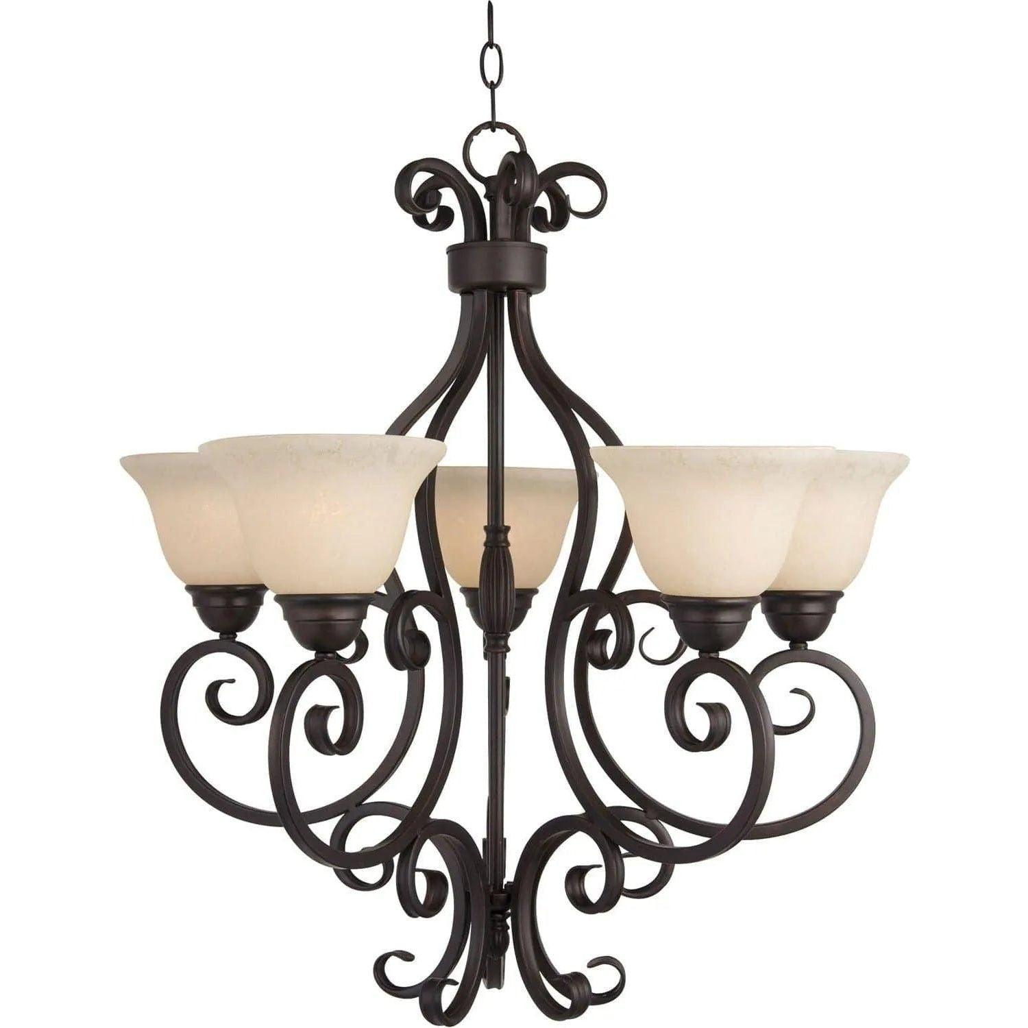 Maxim Lighting - Manor Chandelier - 12205FIOI - Canada Light Shop