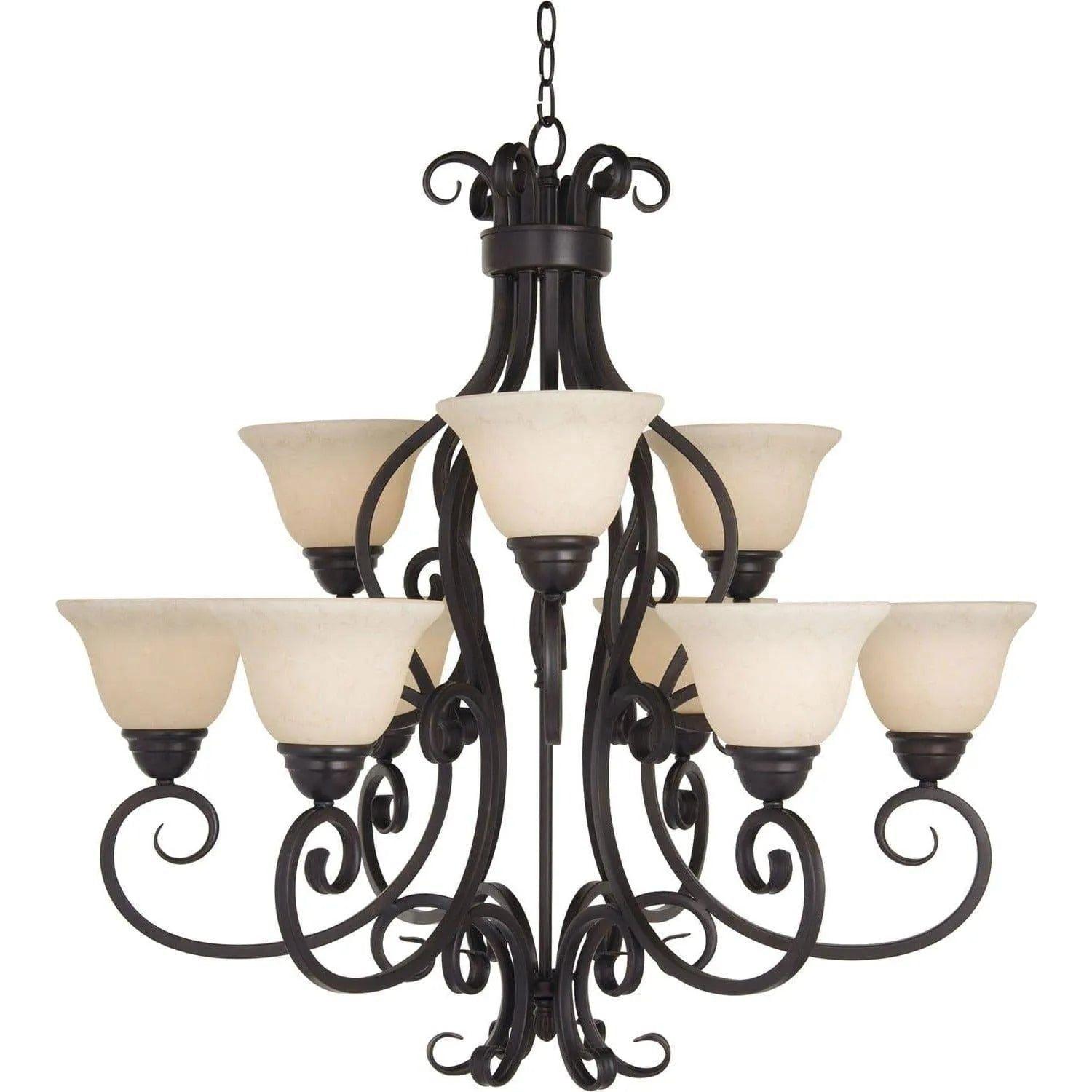 Maxim Lighting - Manor Chandelier - 12207FIOI - Canada Light Shop