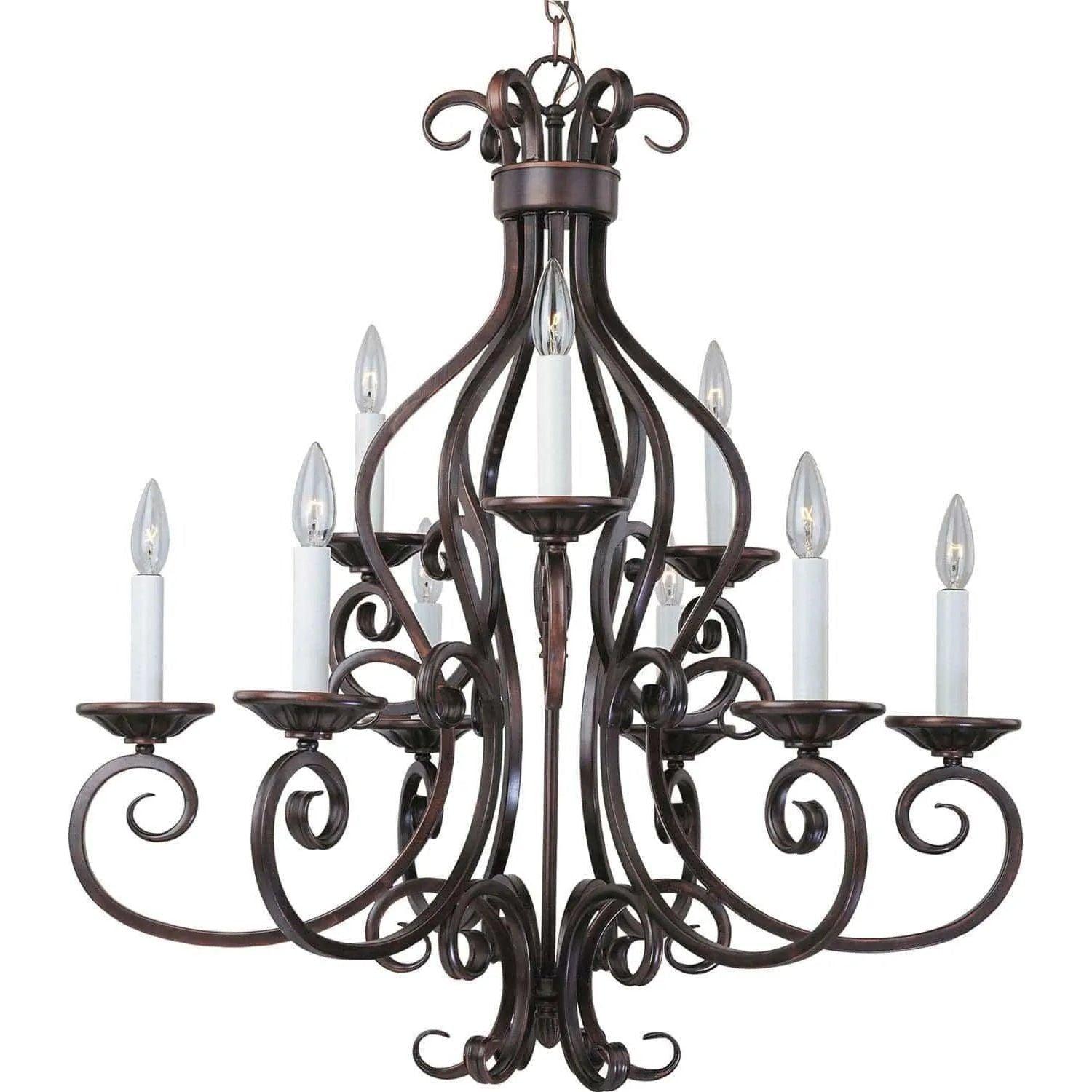 Maxim Lighting - Manor Chandelier - 12216OI - Canada Light Shop