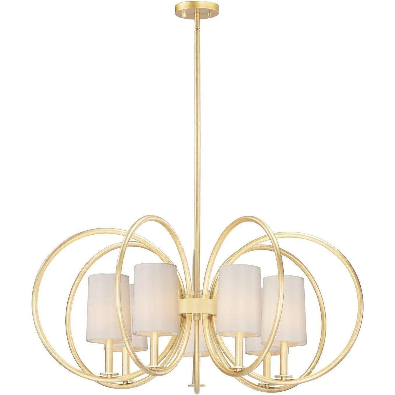 Maxim Lighting - Meridian Chandelier - 25297OFNAB - Canada Light Shop