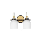 Maxim Lighting - Milk Bath Vanity - 12332WTBKSBR - Canada Light Shop