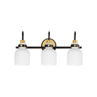 Maxim Lighting - Milk Bath Vanity - 12333WTBKSBR - Canada Light Shop