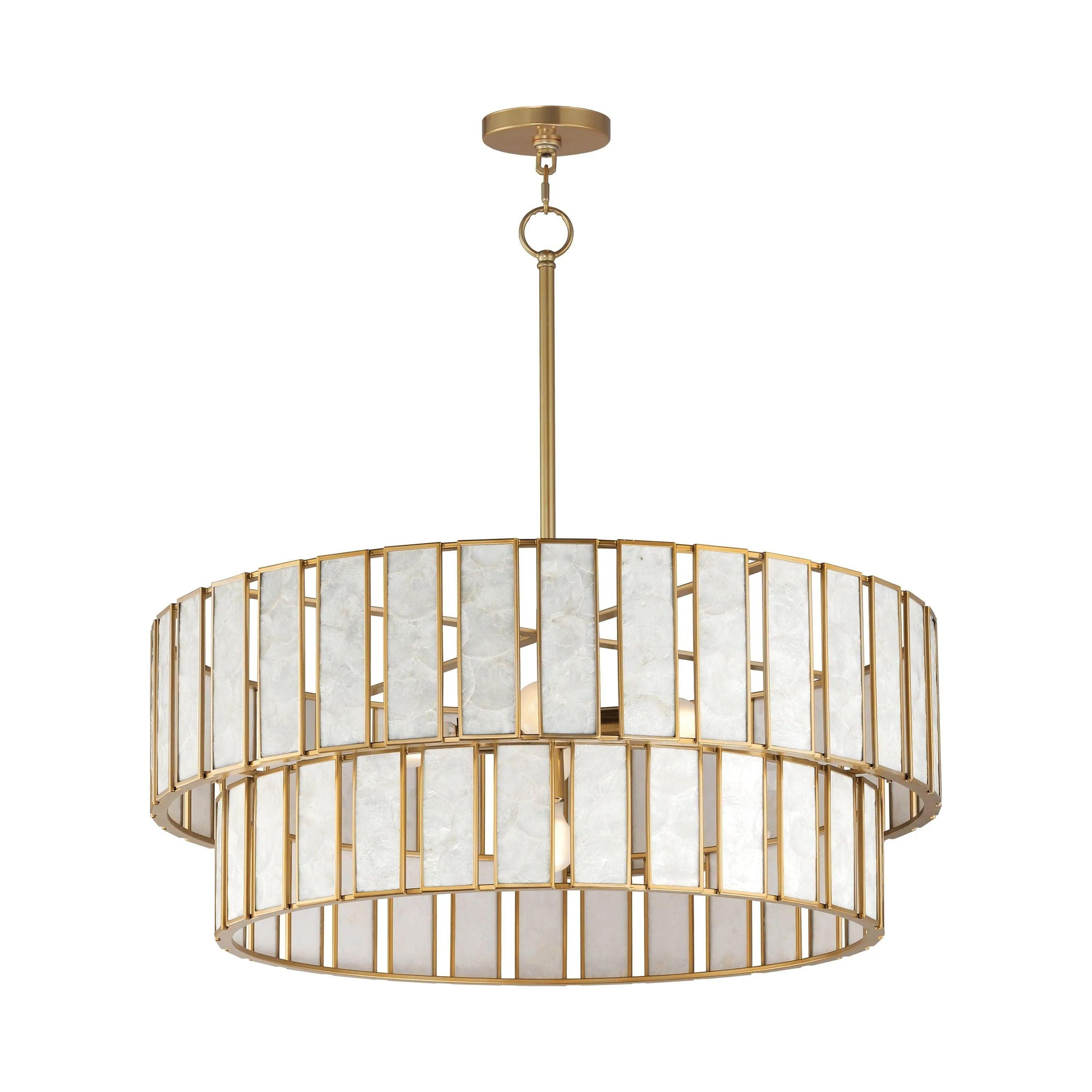 Maxim Lighting - Miramar Chandelier - 12806CZNAB - Canada Light Shop
