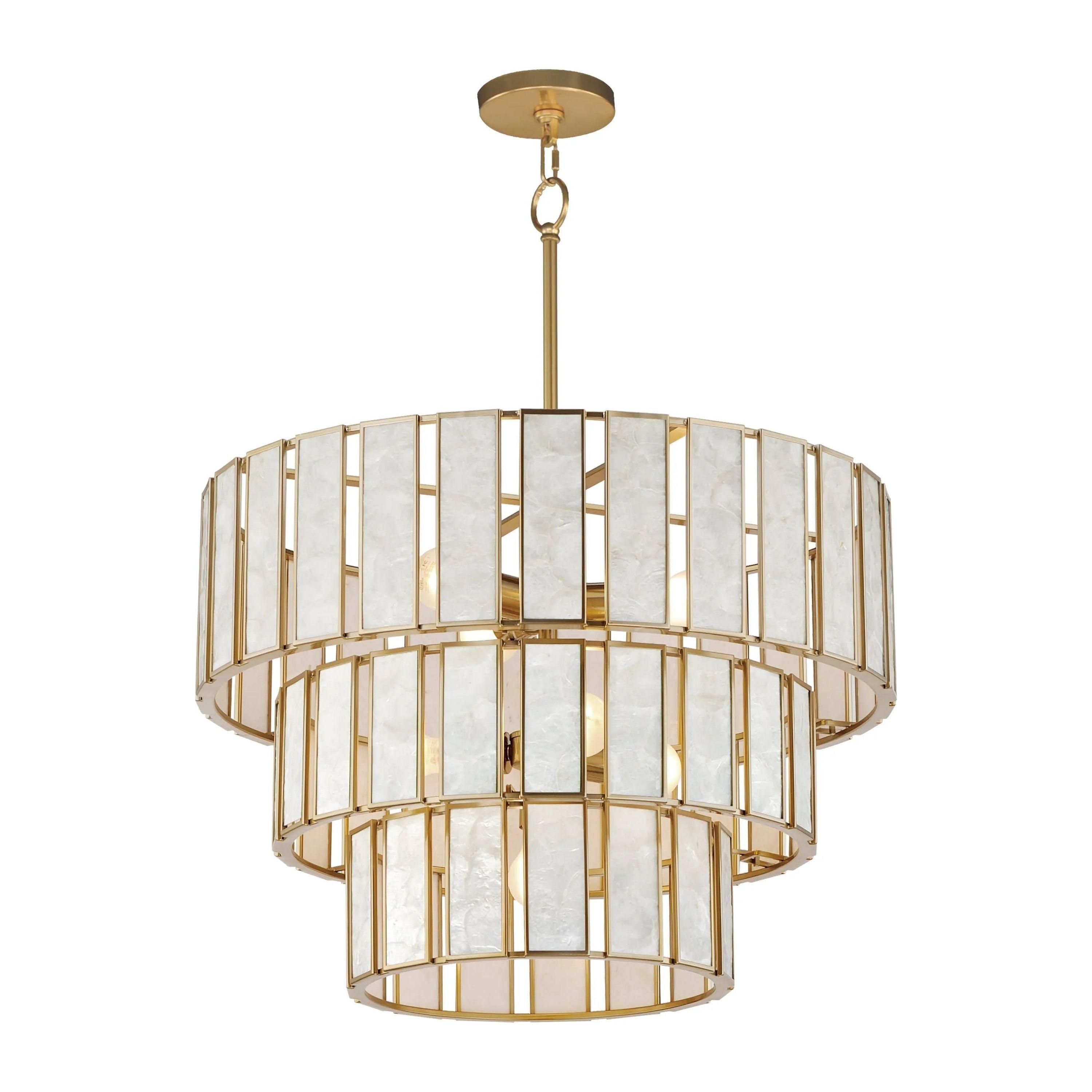 Maxim Lighting - Miramar Chandelier - 12808CZNAB - Canada Light Shop
