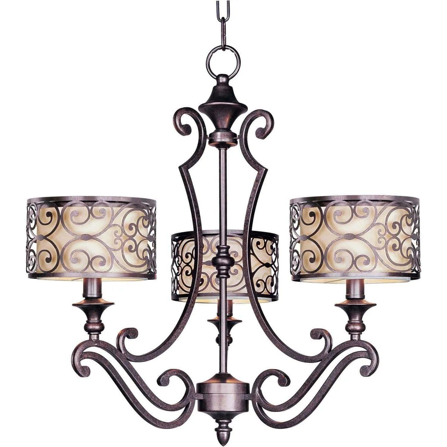 Maxim Lighting - Mondrian Chandelier - 21153WHUB - Canada Light Shop
