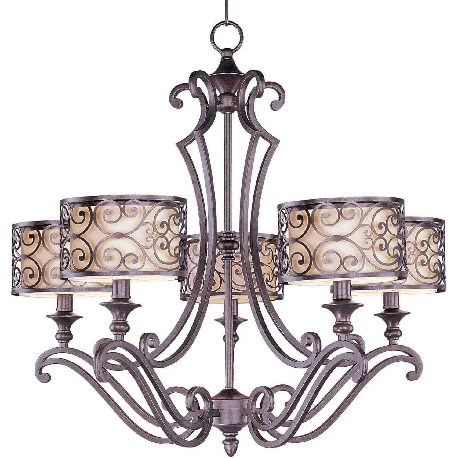 Maxim Lighting - Mondrian Chandelier - 21155WHUB - Canada Light Shop
