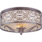 Maxim Lighting - Mondrian Flush Mount - 21151WHUB - Canada Light Shop