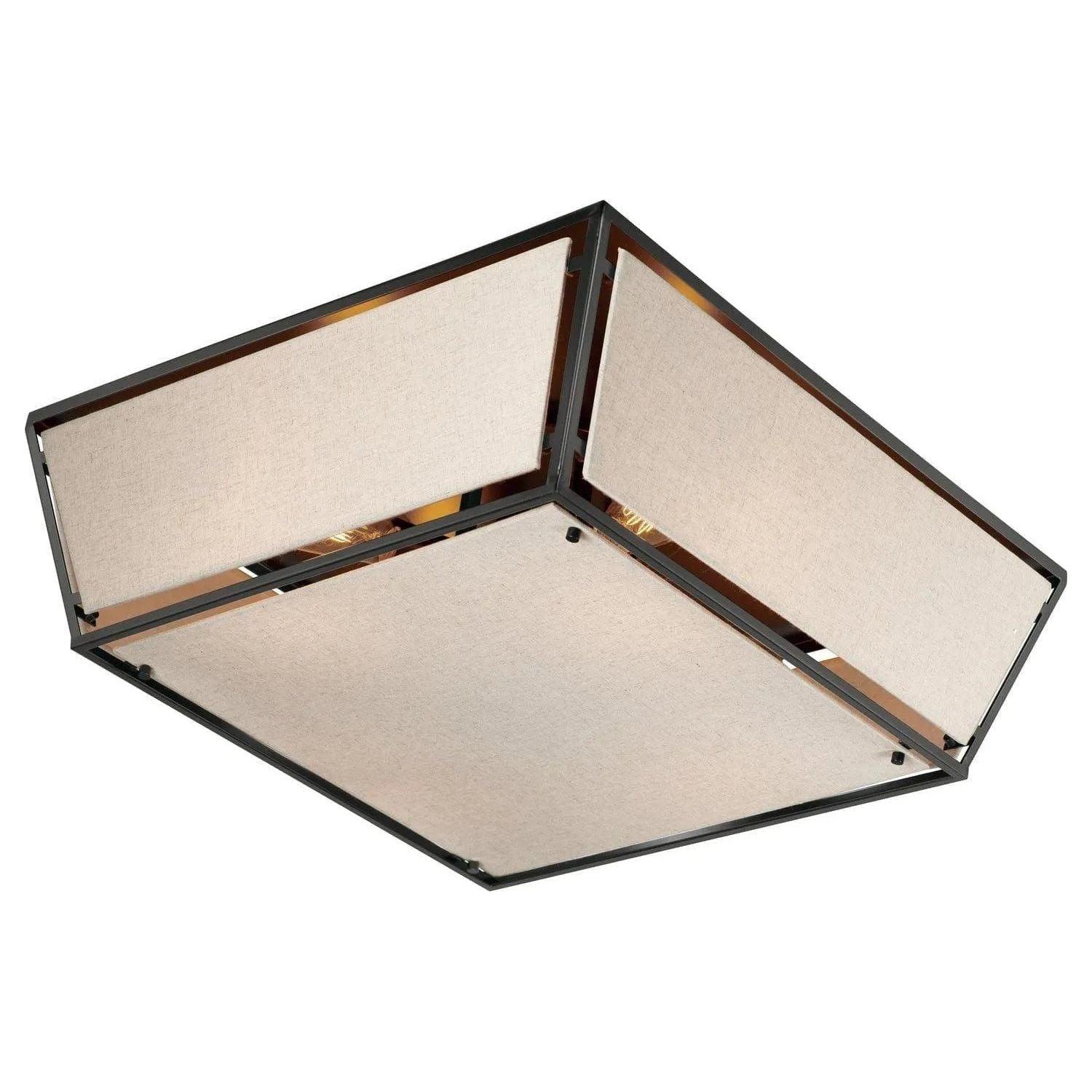 Kalco - Montauk Flush Mount - 311340PN - Canada Light Shop