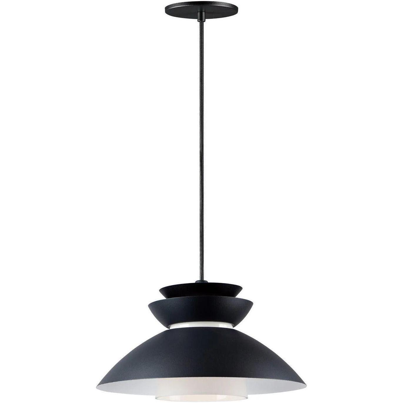 Maxim Lighting - Nordic Pendant - 11359WTBK - Canada Light Shop