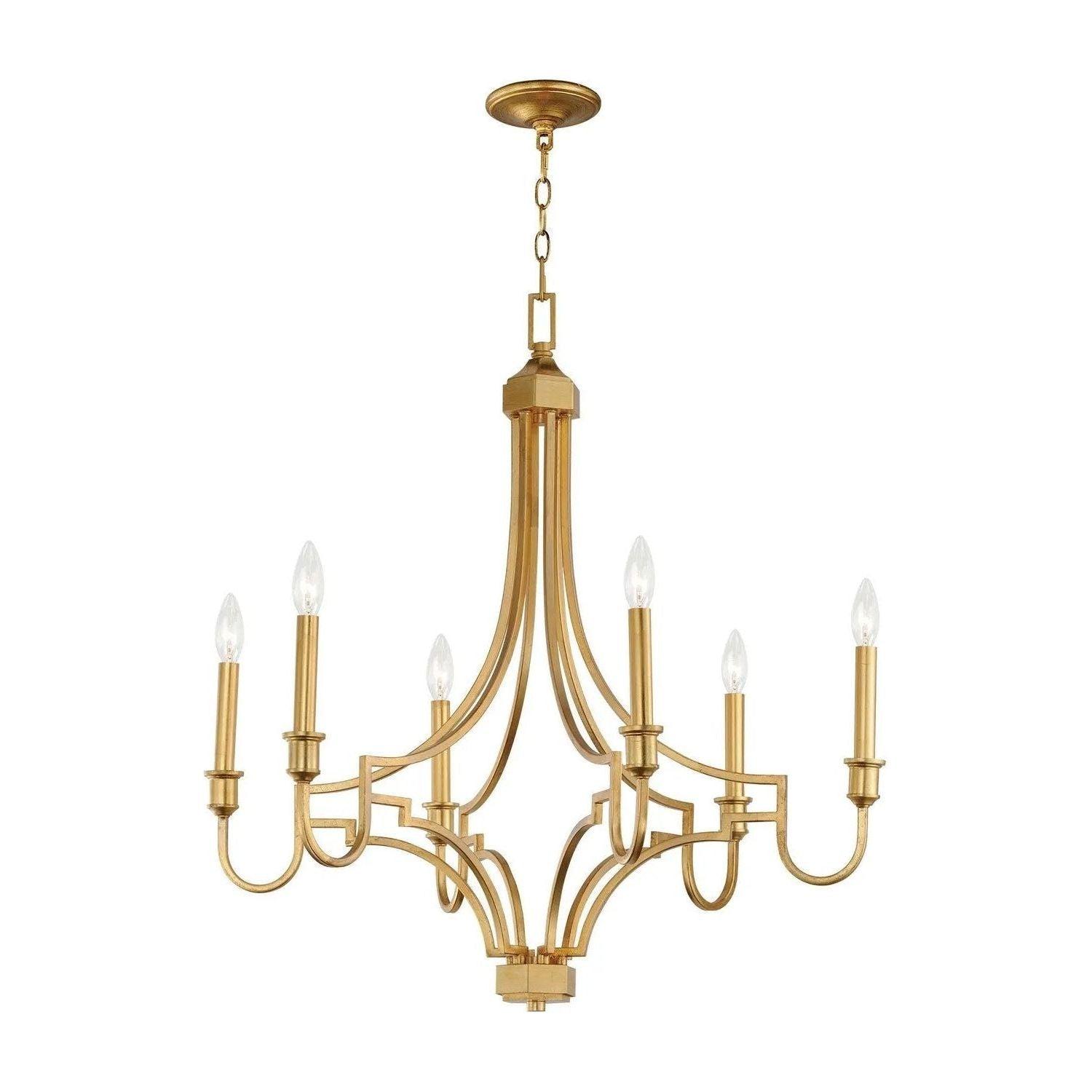 Maxim Lighting - Normandy Chandelier - 12786GL - Canada Light Shop