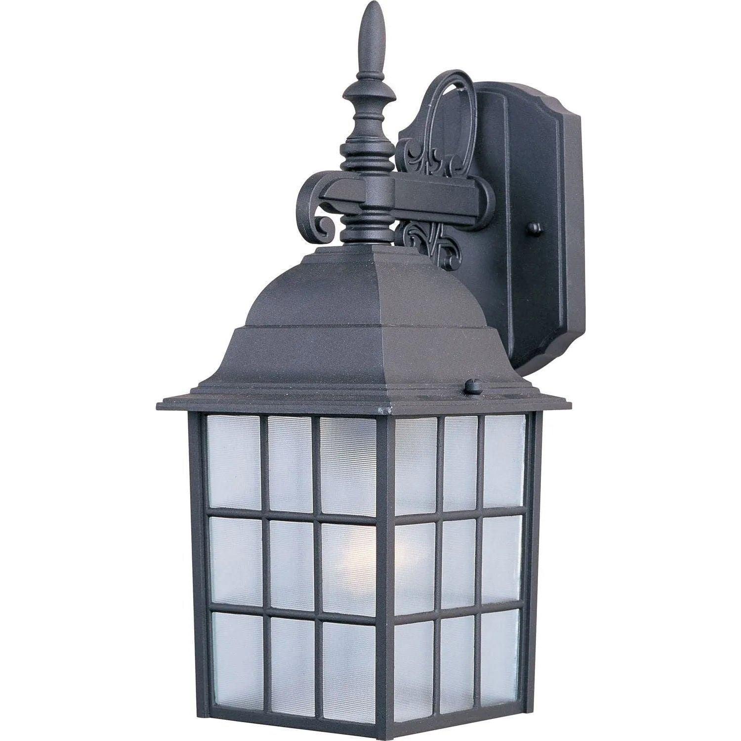 Maxim Lighting - North Church Outdoor Wall Lantern - 1051BK - Canada Light Shop