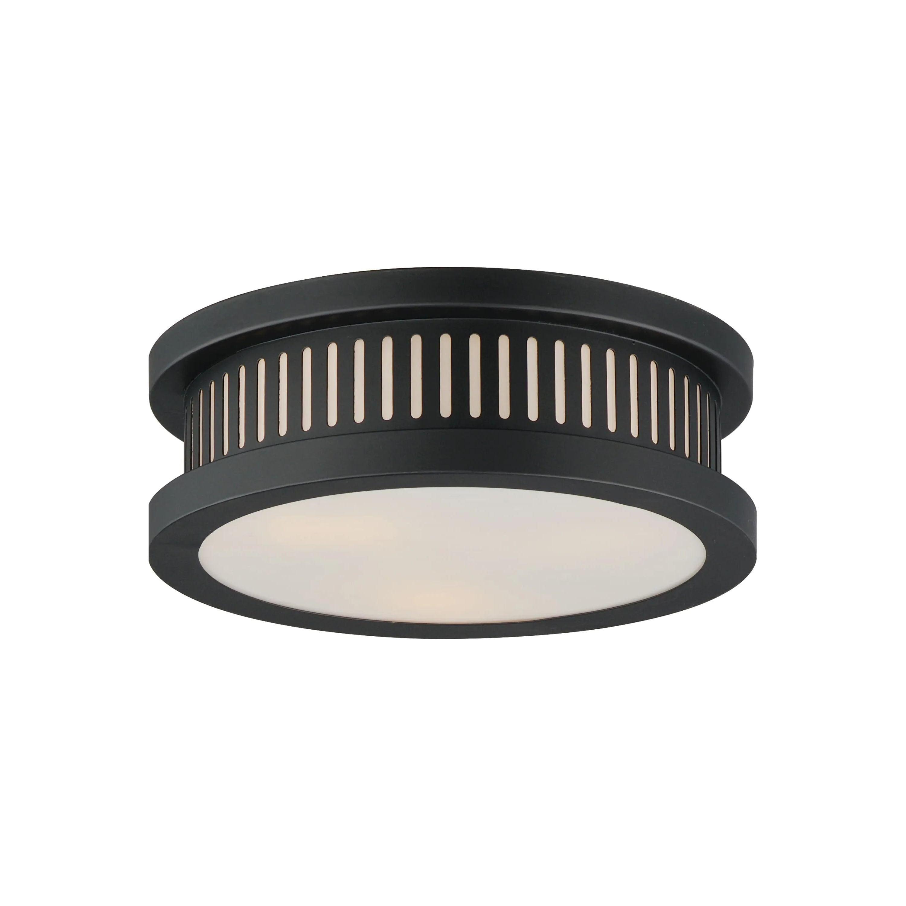 Maxim Lighting - Oxford Outdoor Flush Mount - 30599WTBK - Canada Light Shop