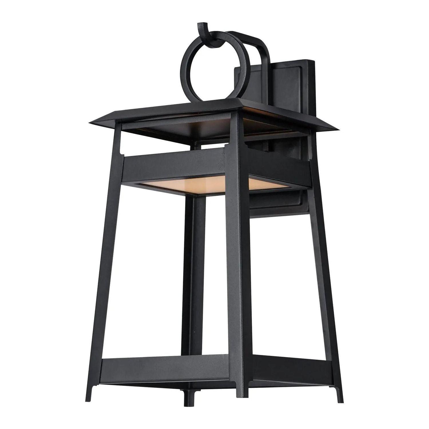 Maxim Lighting - Pagoda LED Outdoor Wall Sconce - 30746BK - Canada Light Shop