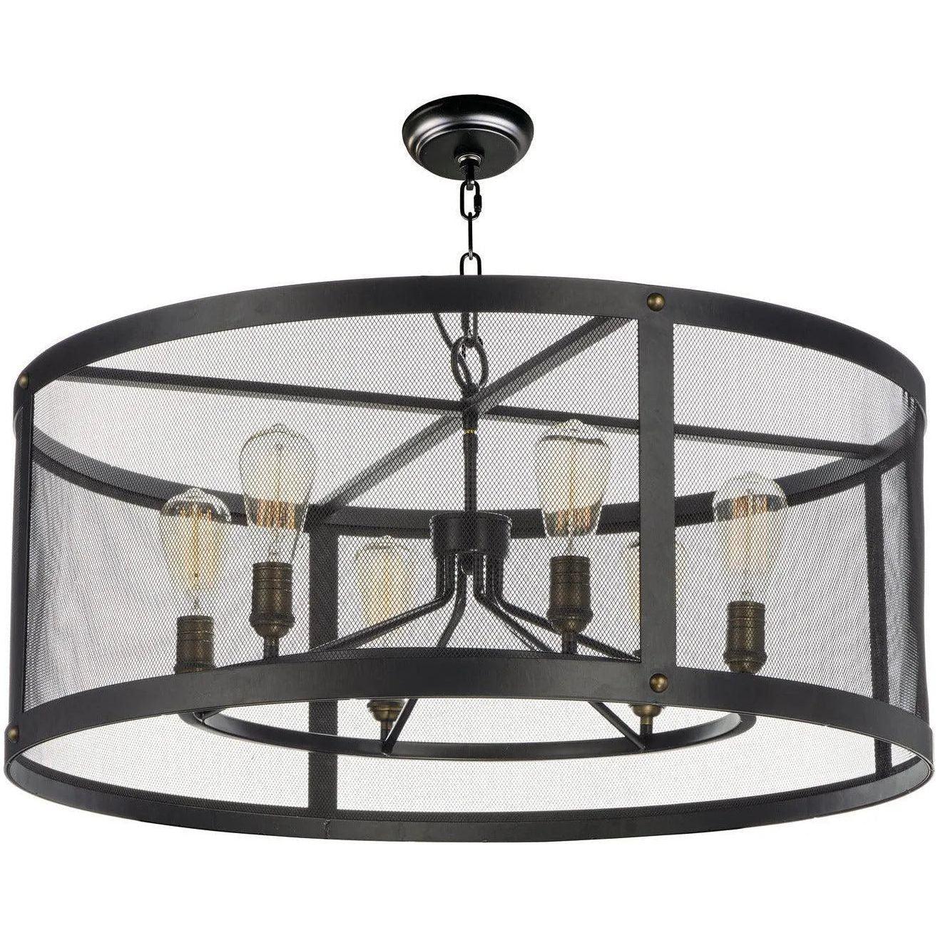 Maxim Lighting - Palladium Chandelier - 20114BKNAB/BUI - Canada Light Shop