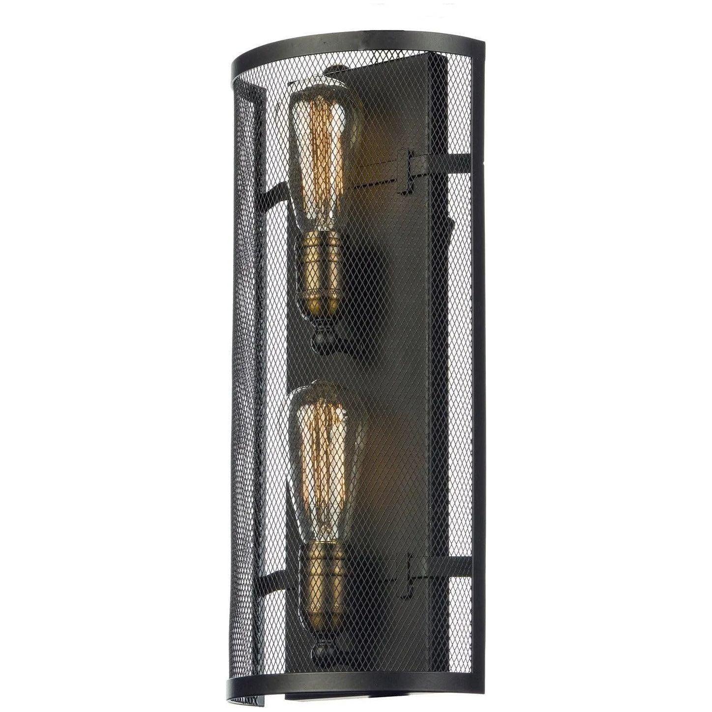 Maxim Lighting - Palladium Wall Sconce - 20119BKNAB - Canada Light Shop