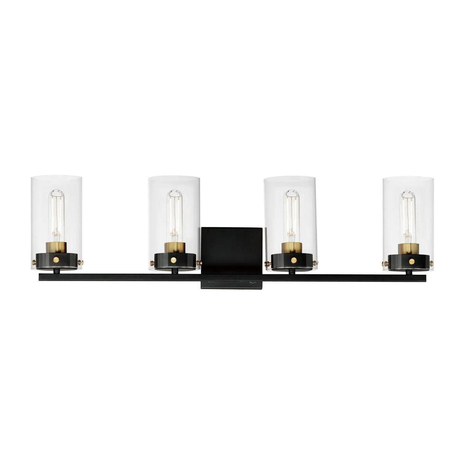 Maxim Lighting - Pinn Bath Vanity - 12404CLBKSBR - Canada Light Shop