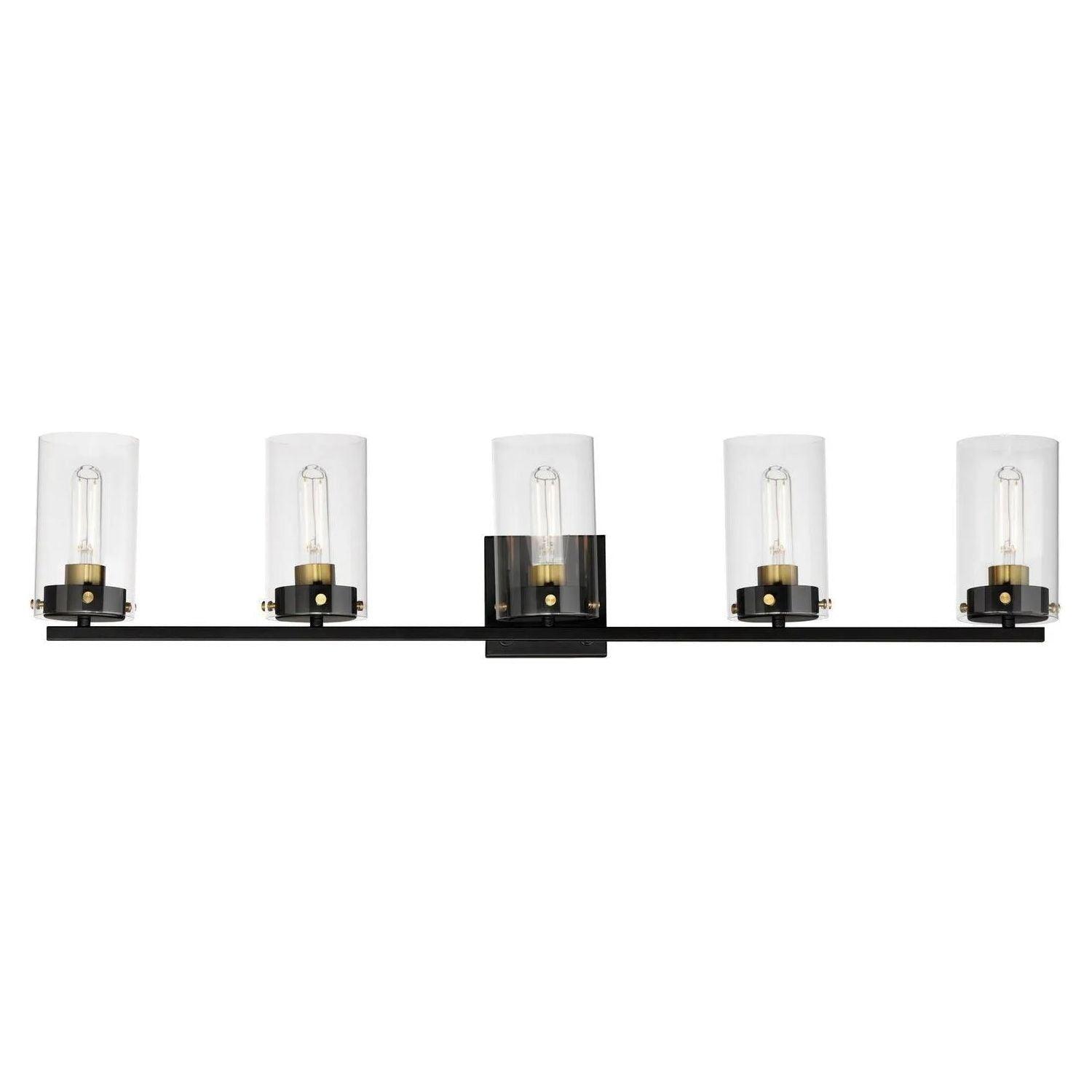Maxim Lighting - Pinn Bath Vanity - 12405CLBKSBR - Canada Light Shop