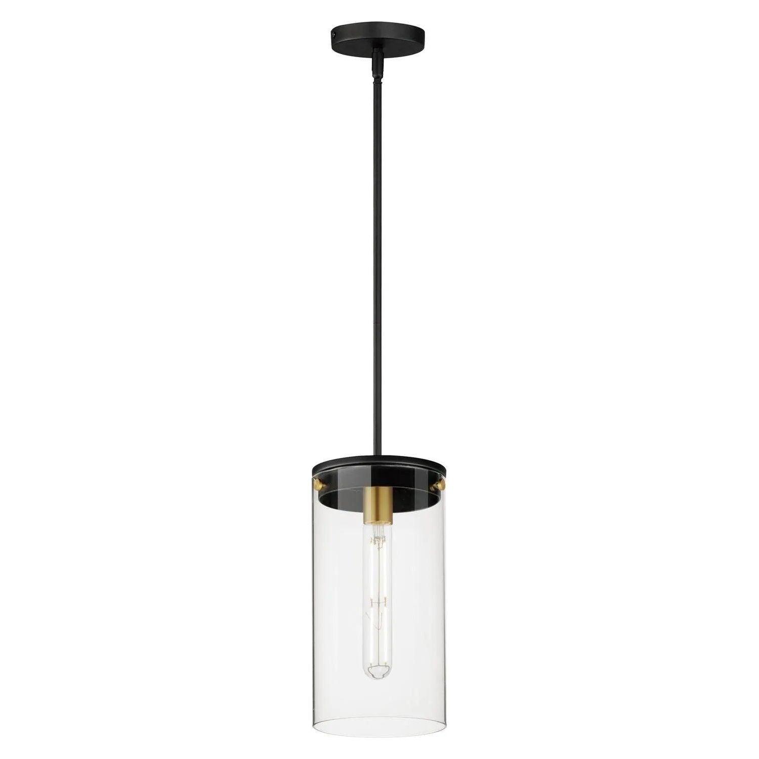 Maxim Lighting - Pinn Pendant - 12408CLBKSBR - Canada Light Shop