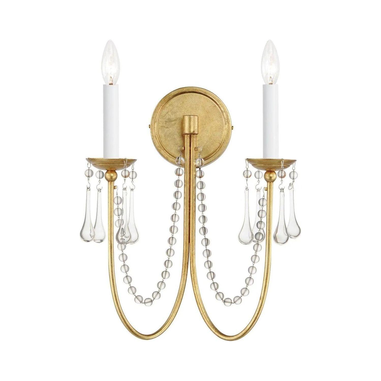 Maxim Lighting - Plumette Wall Sconce - 12161GL/CRY - Canada Light Shop