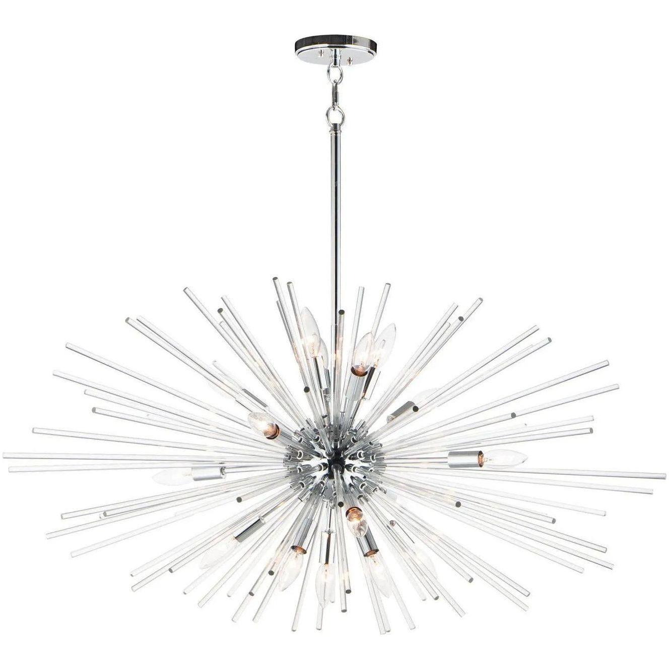 Maxim Lighting - Polaris Oval Pendant - 28668CLPC - Canada Light Shop