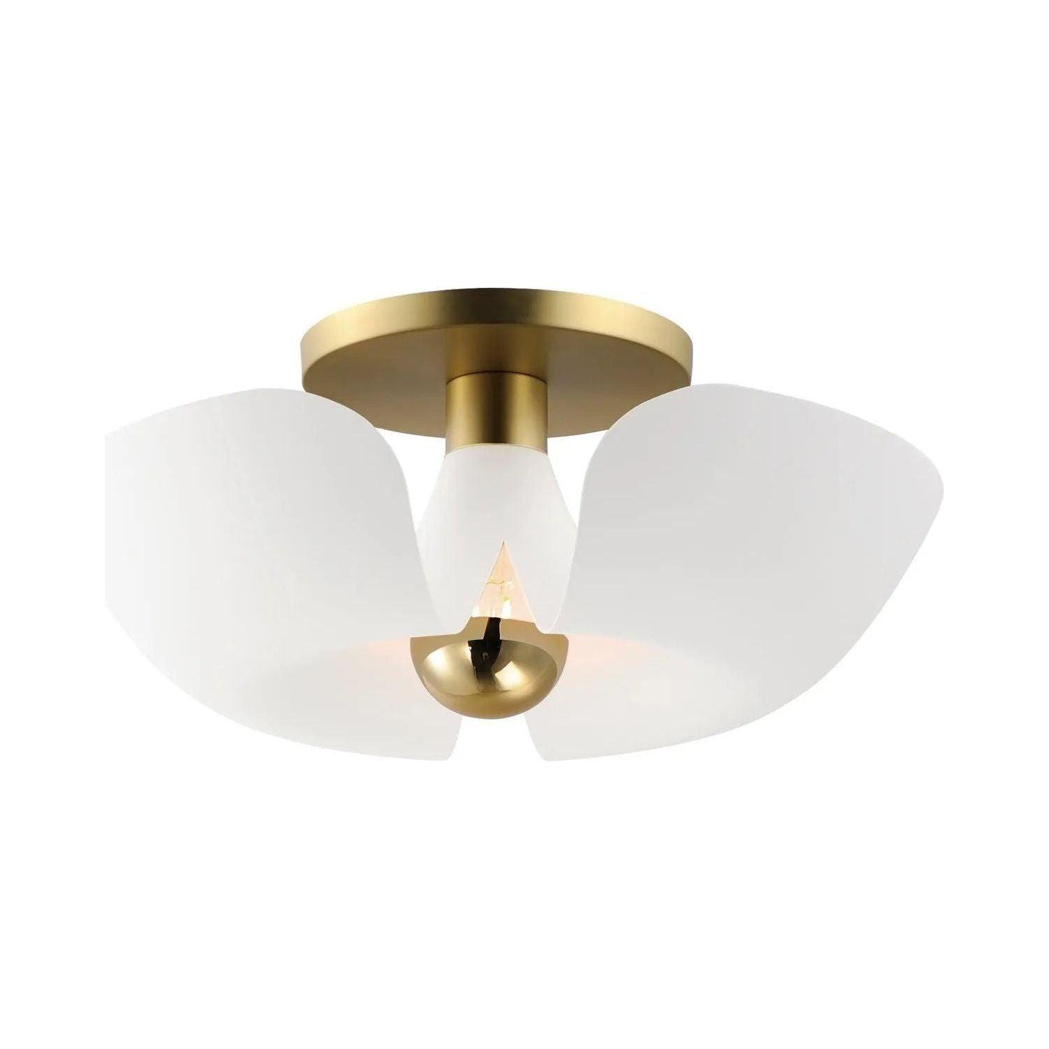 Maxim Lighting - Poppy LED Flush Mount - 11399WTSBR - Canada Light Shop