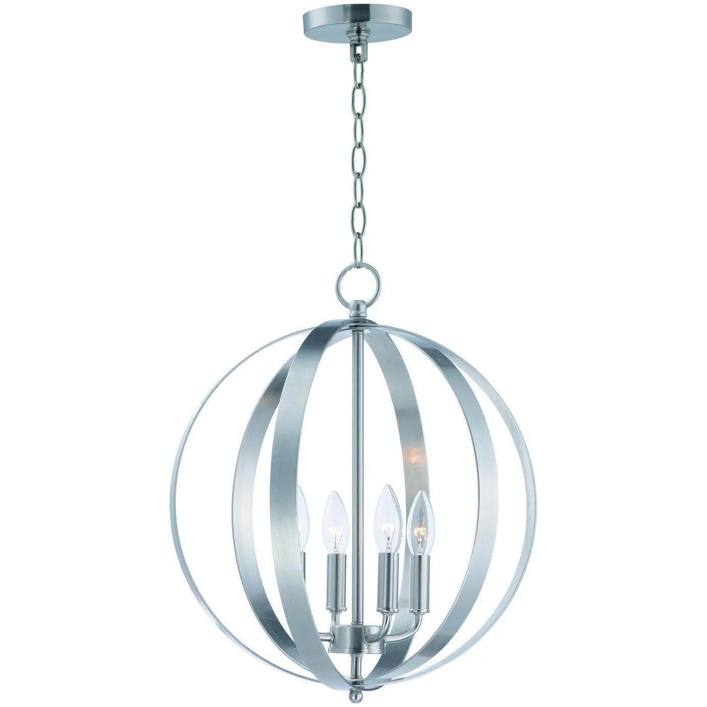 Maxim Lighting - Provident Orb Chandelier - 10031SN - Canada Light Shop