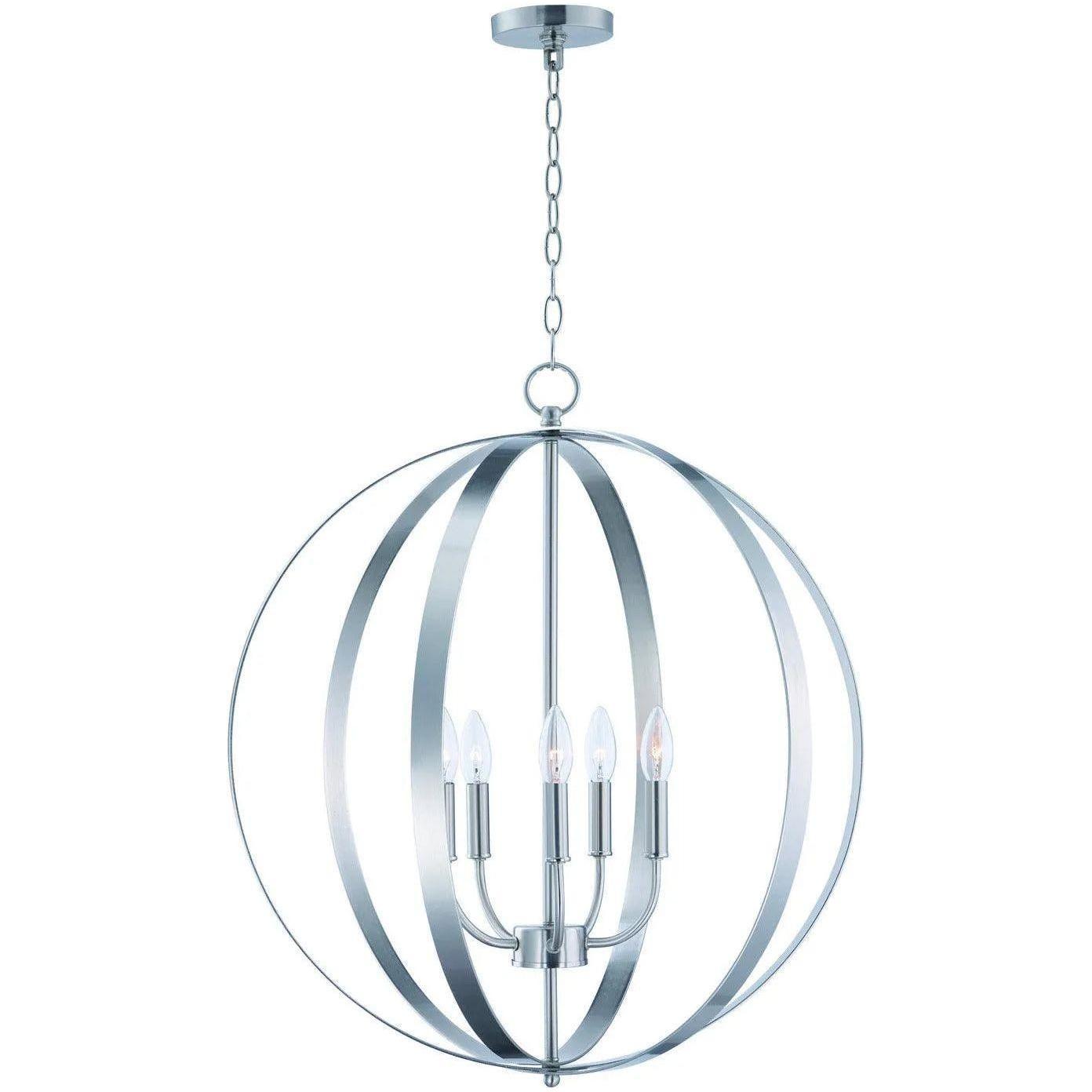 Maxim Lighting - Provident Orb Chandelier - 10032SN - Canada Light Shop